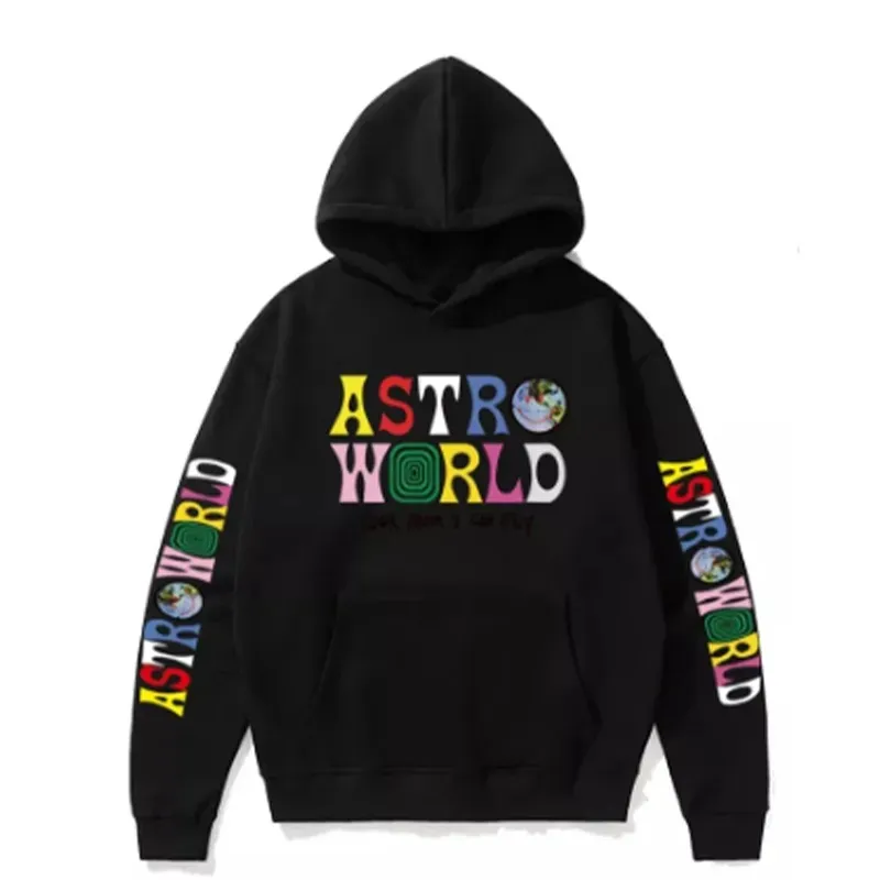 Astroworld Look Mom I Can Fly Pull over Hoodie