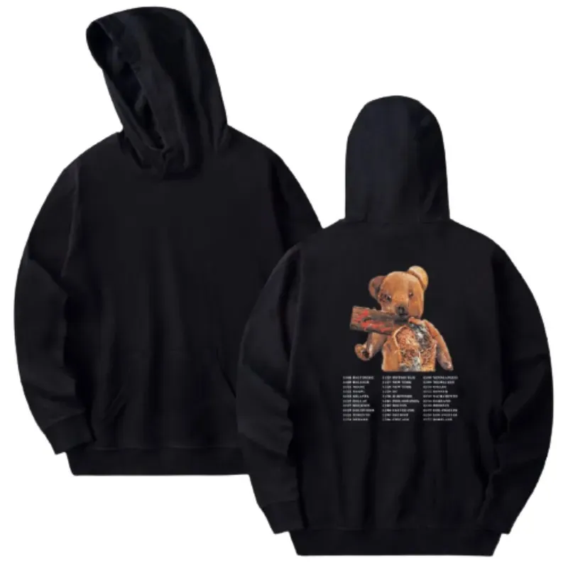 Astroworld Travis Scott Bear Hoodie