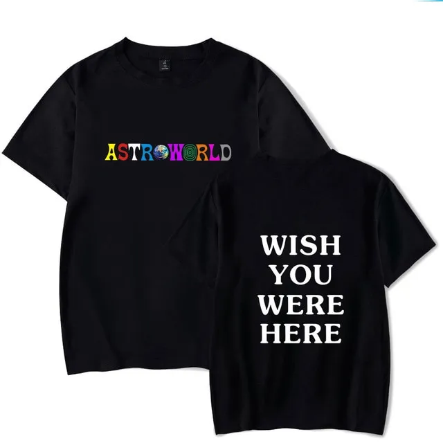 Astroworld Wish You Were Here Travis Scott T - Shirt