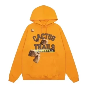 Cactus Trails Orange Hoodie