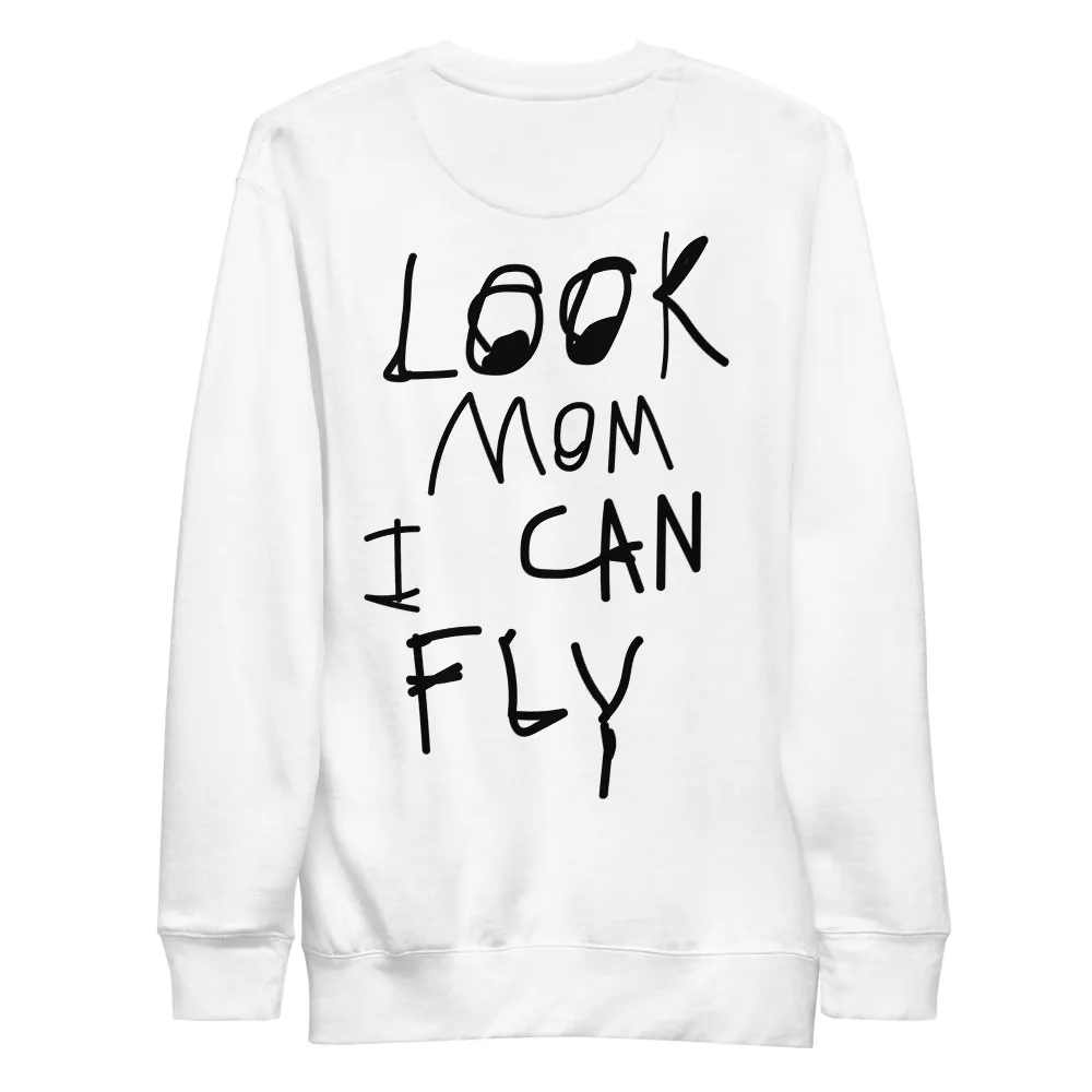 Travis Scott Astroworld Look Mom I Can Fly Sweatshirt