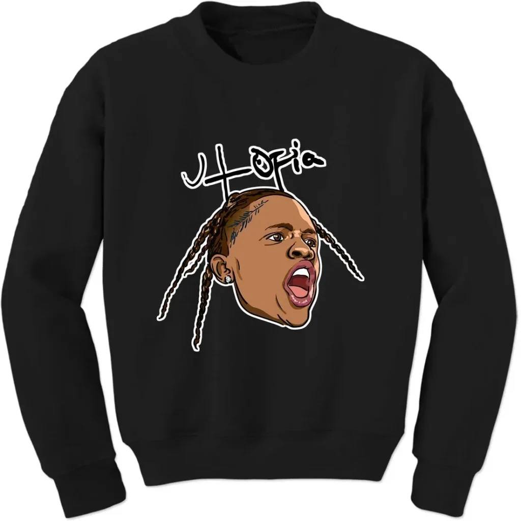 Travis Scott Sweat Shirt-Black