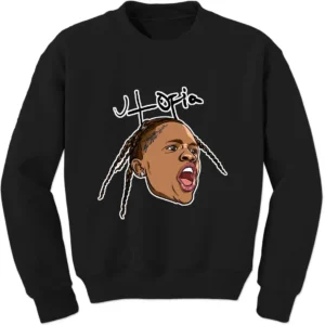 Travis Scott Sweat Shirt-Black