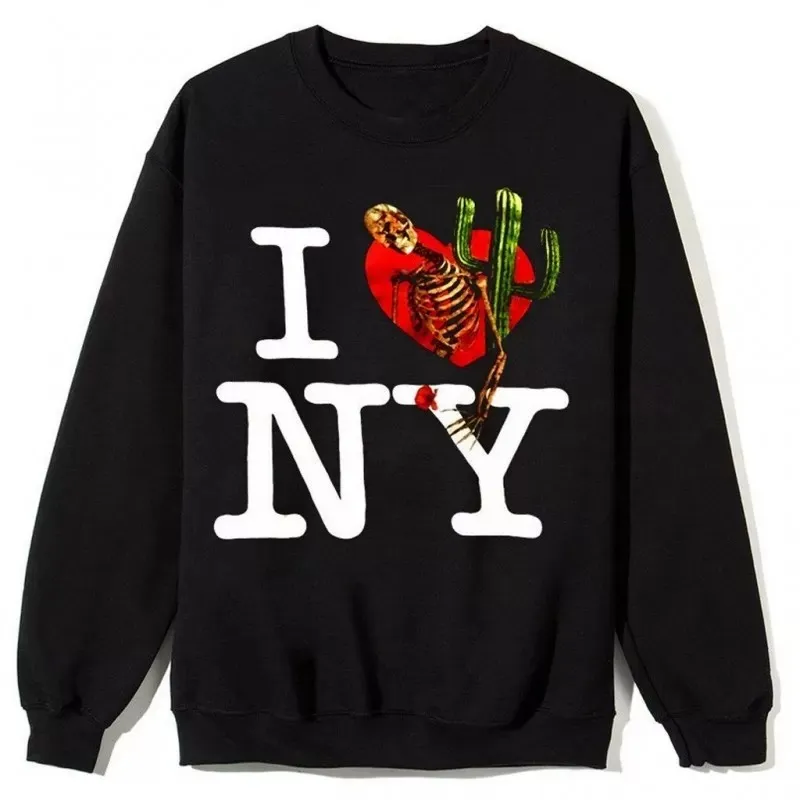 Astroworld Black Crewneck Sweat Shirt I Love