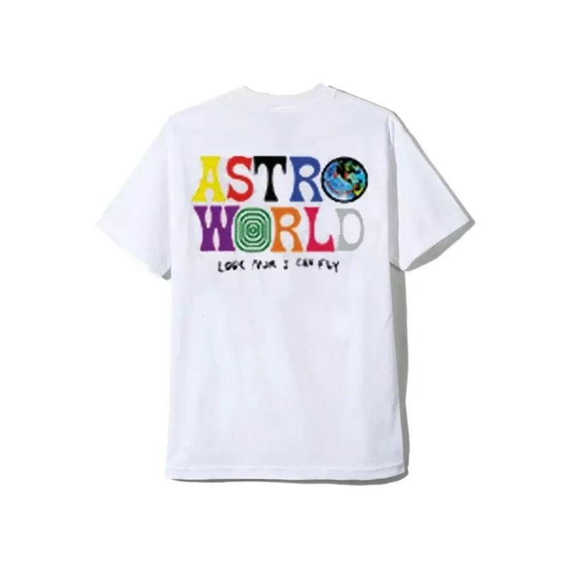 Astroworld White Look Mom I Can Fly T-Shirt