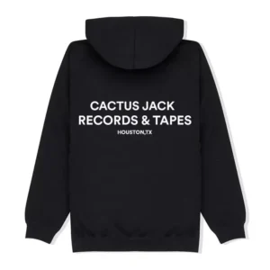 Cactus Jack Black Hoodie