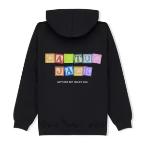 Cactus Jack Black Hoodie