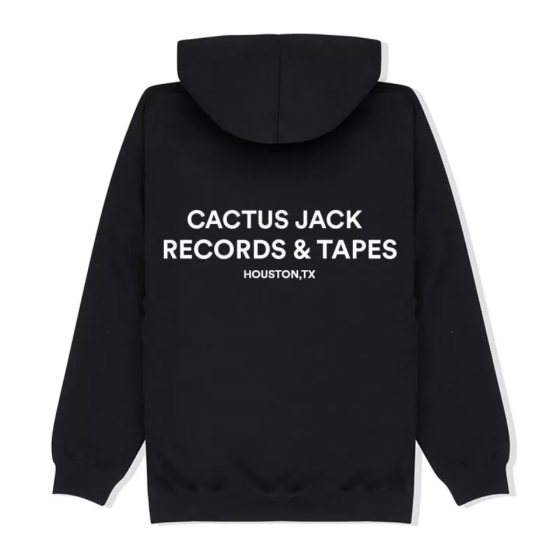 Cactus Jack Black Hoodie
