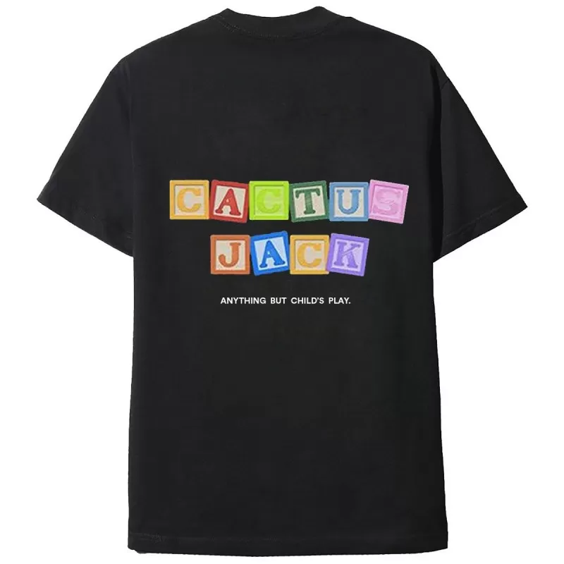 Cactus Jack Black T-Shirt