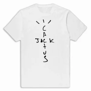 Cactus Jack Letters White T-Shirt