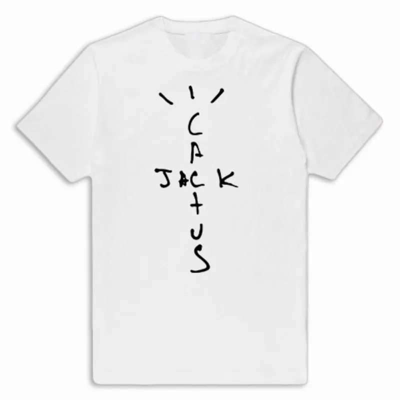 Cactus Jack Letters White T-Shirt