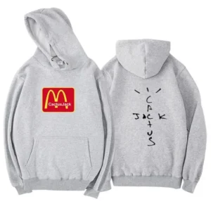 Cactus Jack McDonald Grey Hoodie