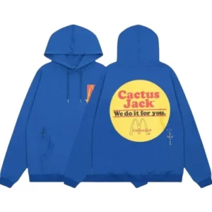 Cactus Jack We Do It For You Blue Hoodie