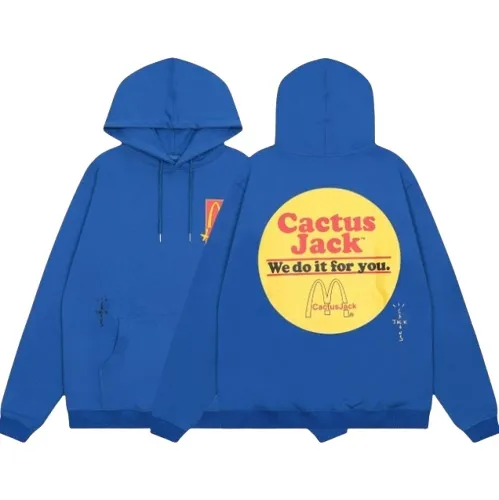 Cactus Jack We Do It For You Blue Hoodie