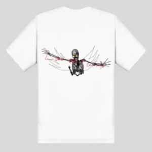 Travis Scott Look Mom I Can Fly  White Shirt