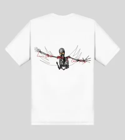 Travis Scott Look Mom I Can Fly White Shirt