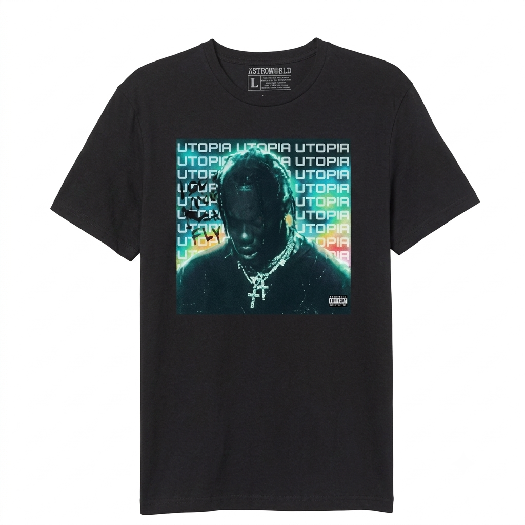 Travis Scott Utopia Pack Black T-Shirt
